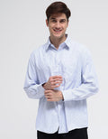 Cole Long Sleeve Shirt Stripes Long Sleeves Regular Fit