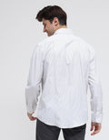 Cole Long Sleeve Shirt Stripes Long Sleeves Regular Fit