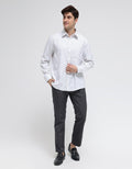 Cole Long Sleeve Shirt Stripes Long Sleeves Regular Fit