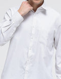 Cole Long Sleeve Shirt Stripes Long Sleeves Regular Fit