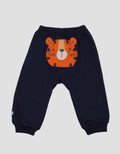 Pipiniko Tiger Embroidered Boys Long Pants