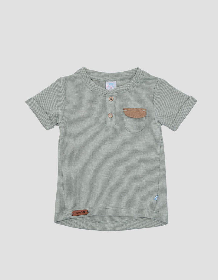 Pipiniko Pocket Waffle Boys T-Shirt