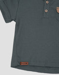 Pipiniko Pocket Waffle Kaos Anak Laki-laki