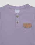 Pipiniko Pocket Waffle Kaos Anak Laki-laki