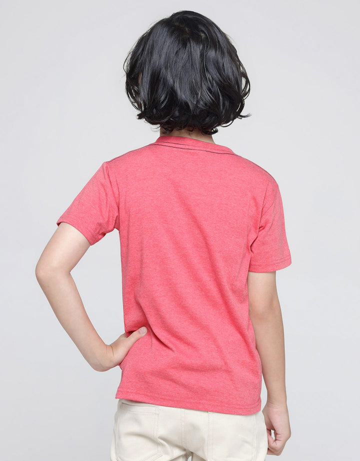 Little M Happiness Print Boys T-Shirt