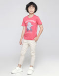 Little M Happiness Print Boys T-Shirt