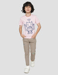 Little M Robot Print Boys T-Shirt