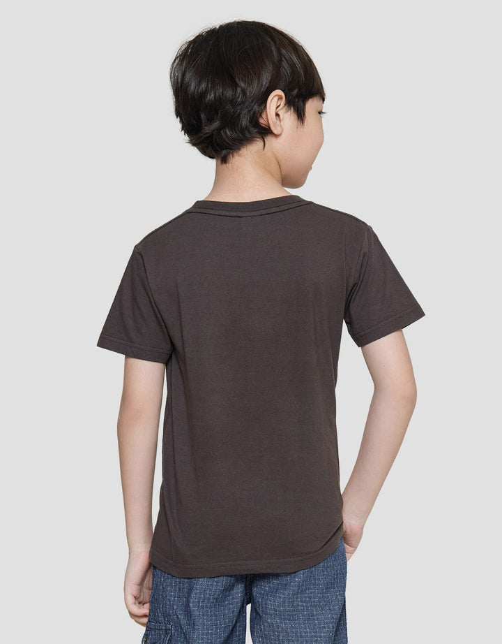 Little M Chillin With Dad Kaos Lengan Pendek Anak Laki-Laki