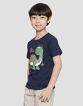 Little M Identify Dino Kaos Anak Laki-laki
