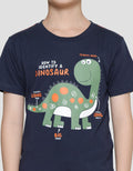 Little M Identify Dino Kaos Anak Laki-laki