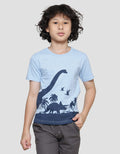 Little M Best Buy Dino Shadow Kaos Lengan Pendek Anak Laki-laki