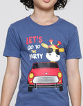 Little M Party Giraffe Kaos Lengan Pendek Anak Laki-Laki