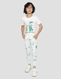 Little M Elephant Print Kaos Anak Laki-laki