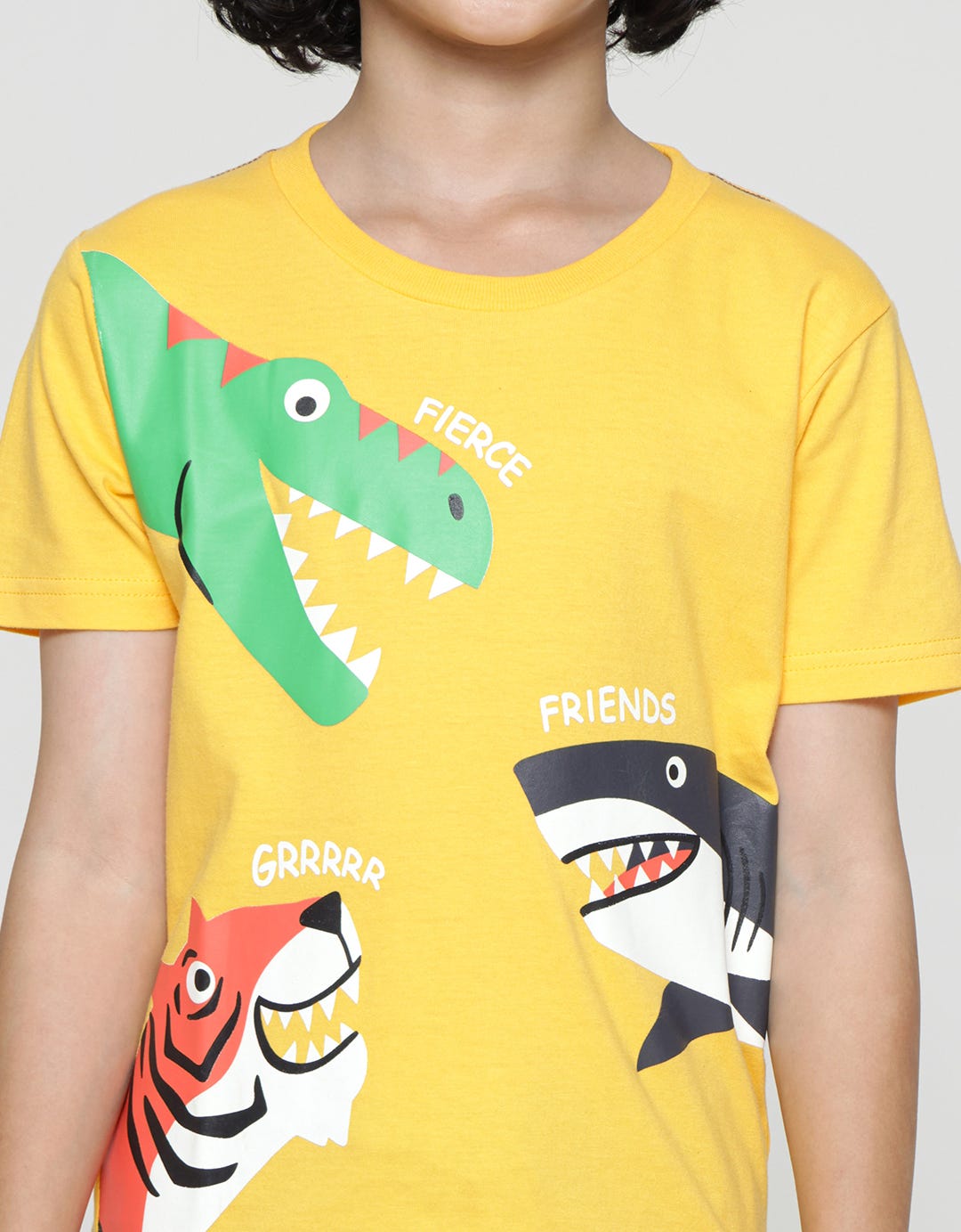Little M 3 Animals Print Boys T-Shirt