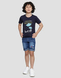 Little M UFO Out Of World Kaos Anak Laki-laki