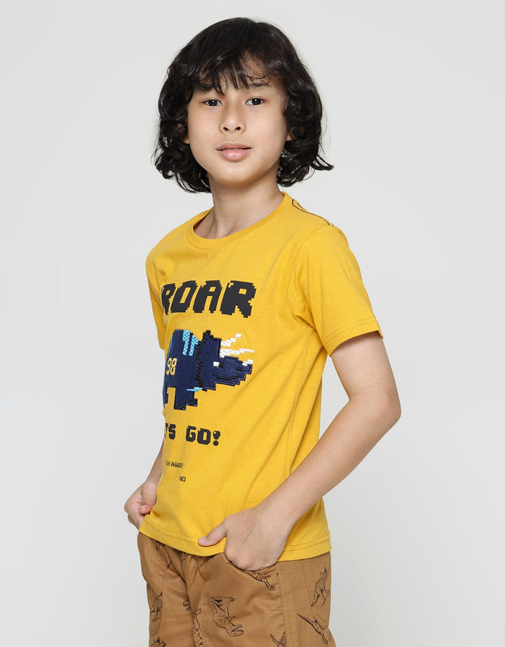 Little M Lets Go Dino Boys T-Shirt