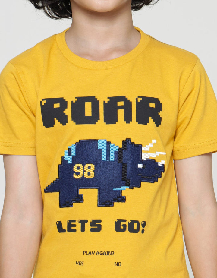 Little M Lets Go Dino Boys T-Shirt