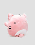 Matahari Pillow Cute Cat 13Inch Peach