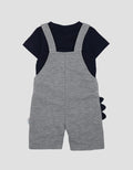 Pipiniko Overall Tekstur Papan Dino Outline