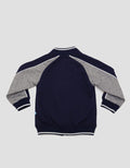 Pipiniko Quilt Varsity Jaket Anak Laki-laki