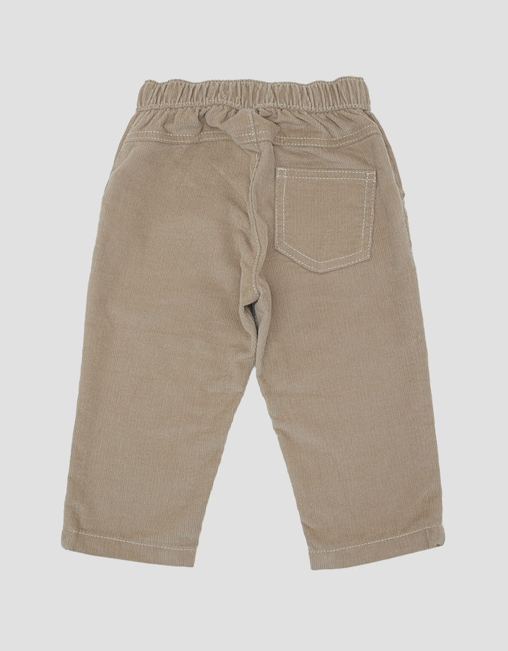 Pipiniko Coduroy Text Boys Long Pants