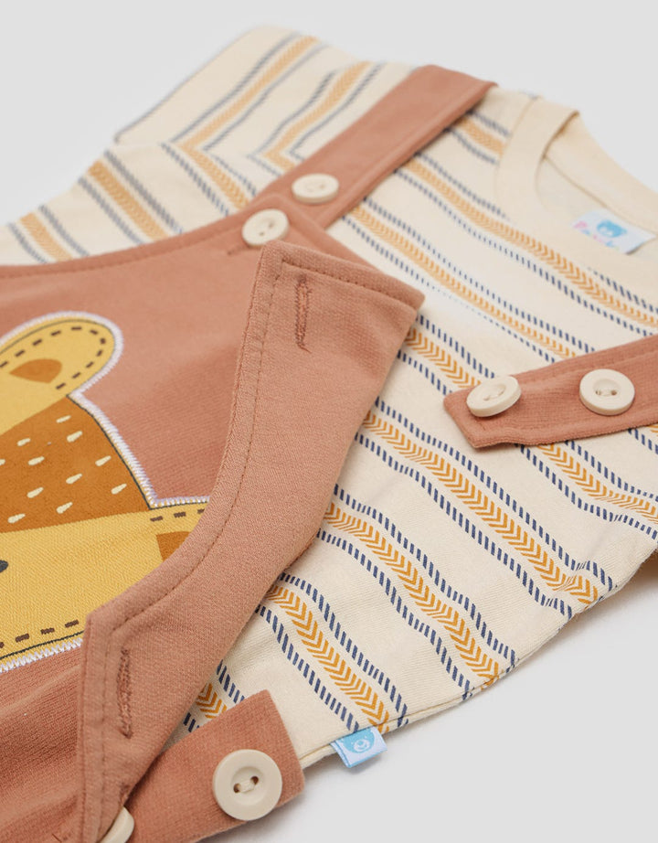 Pipiniko Fox Eye Overall Anak Laki-laki