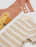 Pipiniko Fox Eye Overall Anak Laki-laki