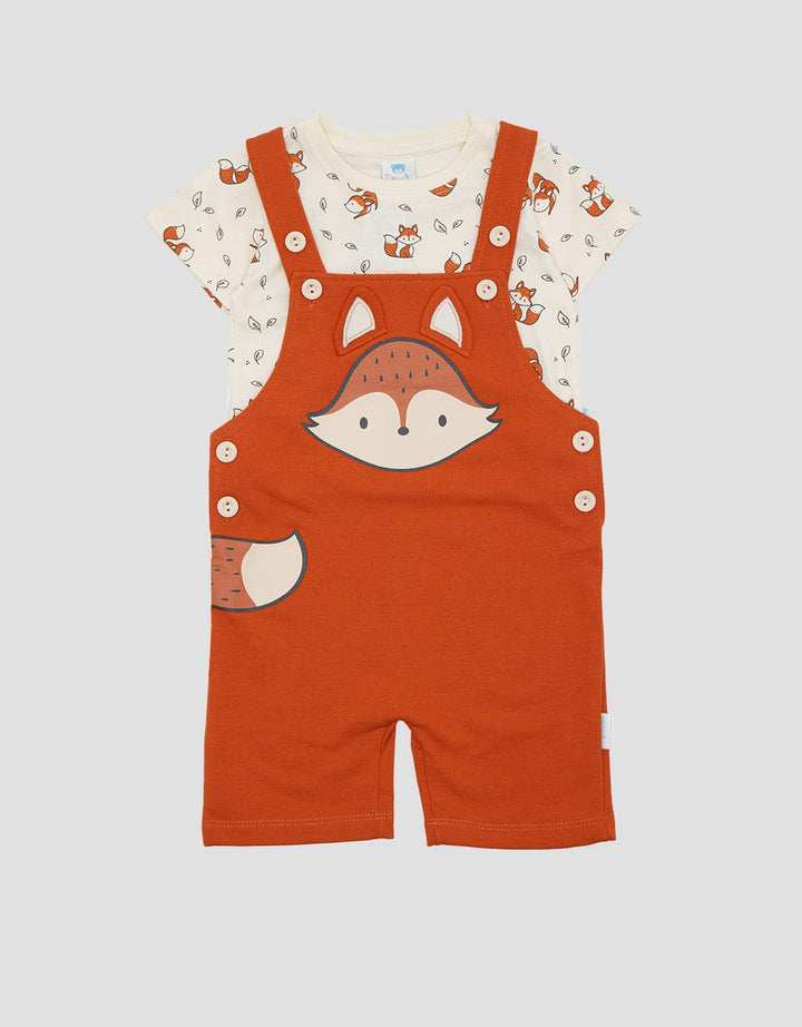 Pipiniko Fox Overall Anak Laki-Laki