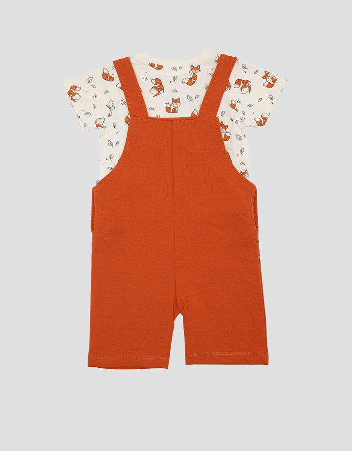 Pipiniko Fox Overall Anak Laki-Laki