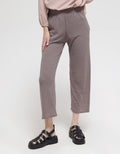 Details Celana Panjang Basic Knit Bottom Wanita