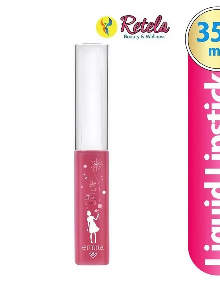 Emina Liquid Lip Shine Wineberry 4.5Ml