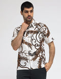 Arjuna Weda Hem Batik Kawung Bambu Pria