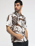 Arjuna Weda Hem Batik Kawung Bambu Pria