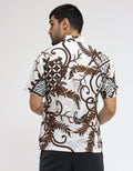 Arjuna Weda Hem Batik Kawung Bambu Pria