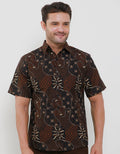 Arjuna Weda Hem Batik Sogan Serat Kayu