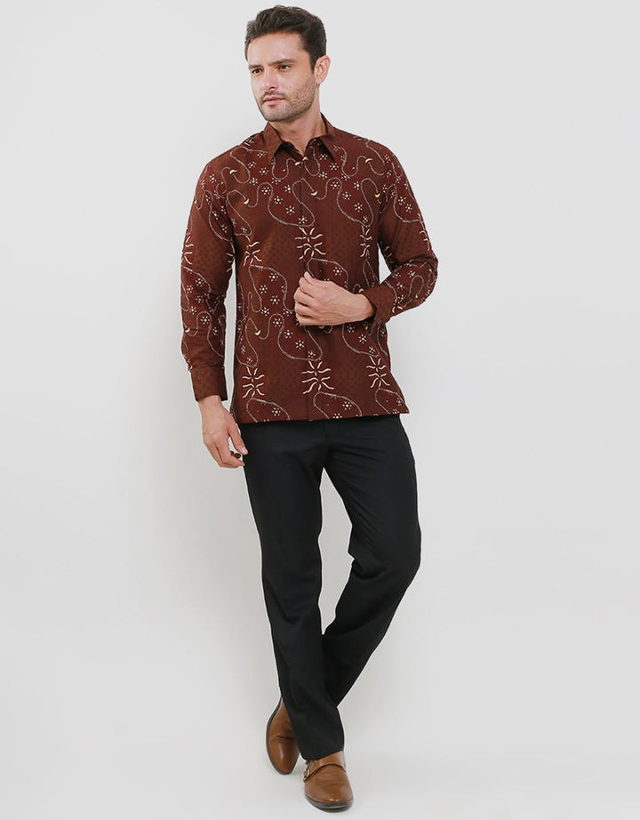 Arjuna Weda Batik Sogan Serat Kayu