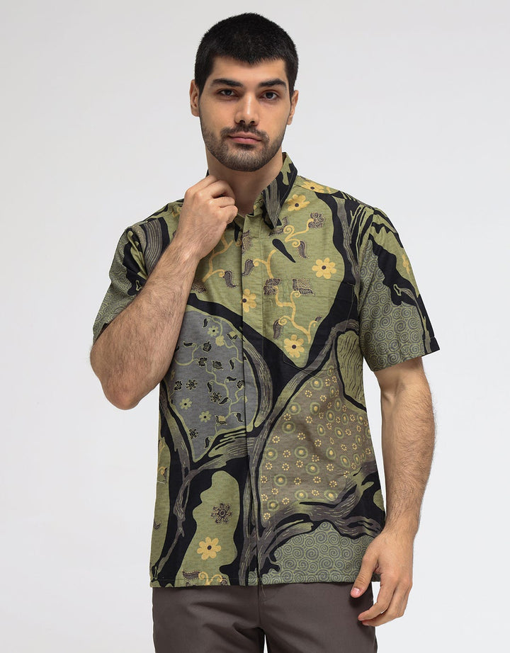 Arjuna Weda Hem Batik Modern 12 Pria