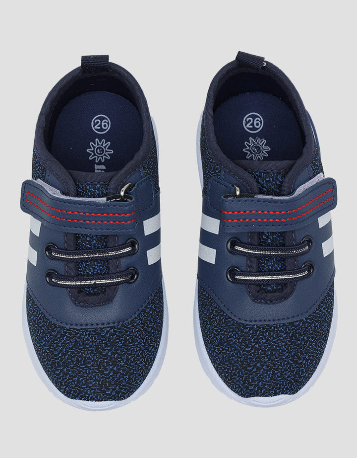 Little M Velcro Strap Sneakers Anak Laki-laki