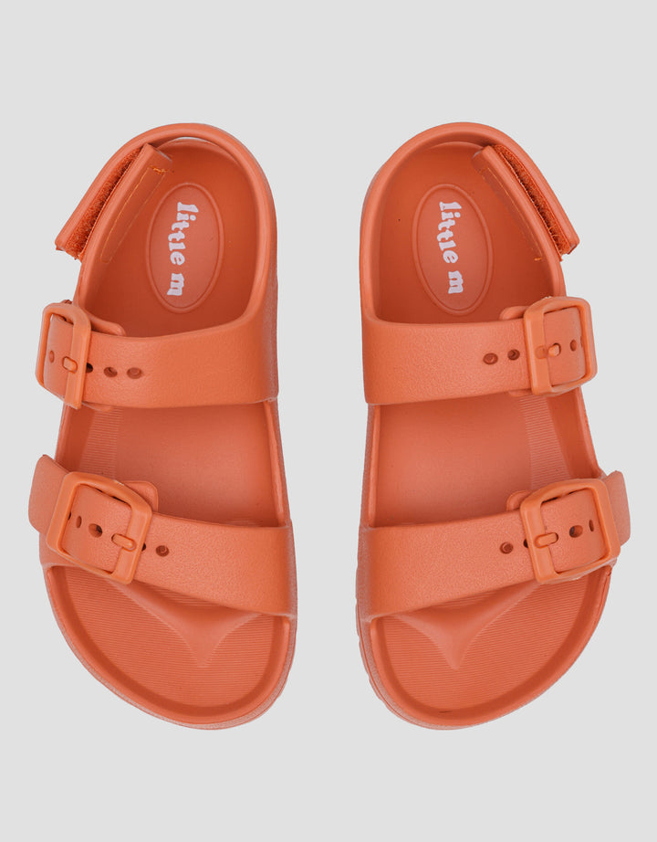 Little M Two Strap Buckle Slingback Sandal Anak Laki-Laki