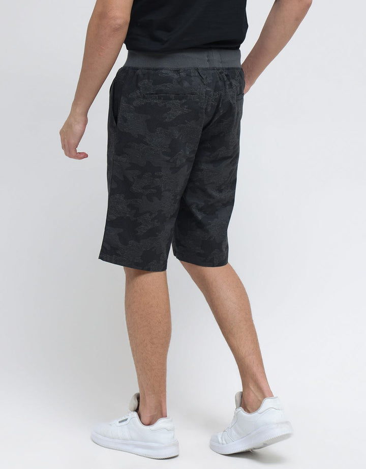 Nevada Short Pants Rib Bottom Print Camo