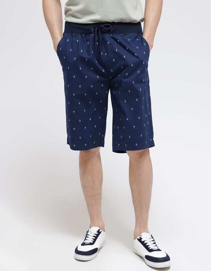 Nevada Rib Bottom Print Men's Shorts
