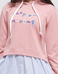 Nevada Midi Dress Hoodie With Embro Girls