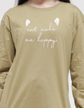 Nevada Long Sleeve T-Shirt With Embroidered Wording
