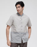 Al Mustika Baju Koko Lettuce Short