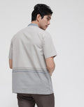 Al Mustika Baju Koko Lettuce Short