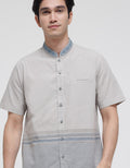 Al Mustika Baju Koko Lettuce Short