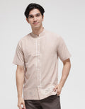AL Mustika Elysian Orange Short Koko Shirt