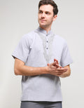 Al Mustika Allin Short Baju Koko Pria