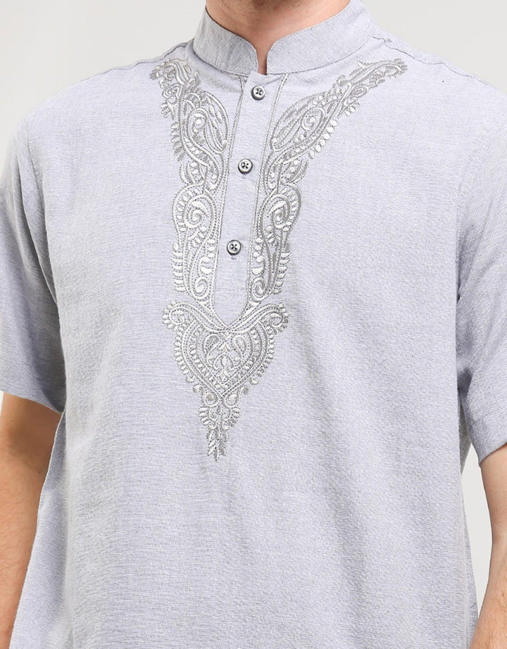 Al Mustika Allin Short Baju Koko Pria