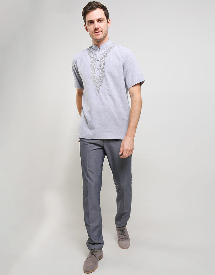 Al Mustika Allin Short Baju Koko Pria